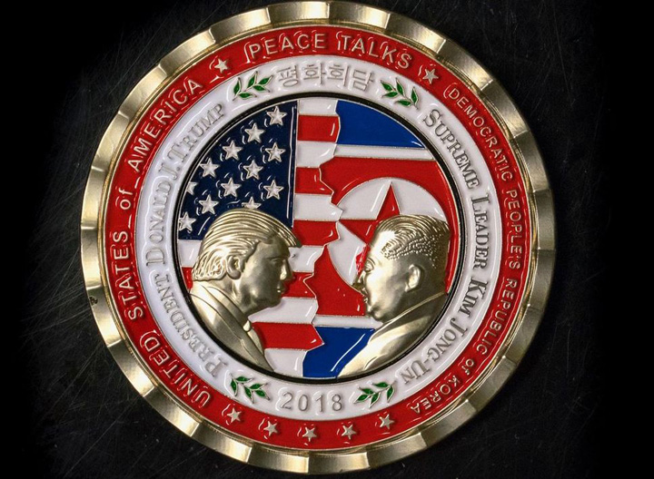 Intalnirea Trump-Kim are deja medalie