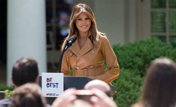 Melania, acuzata iar de plagiat
