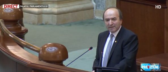 Toader, in Parlament, despre Raportul GRECO: din pacate, a fost transformat intr-o tema politica