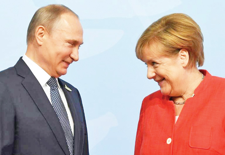 Merkel se intoarce la Putin