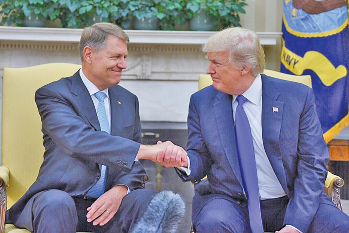 trump-iohannis - Ziarul National