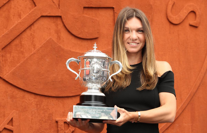 Halep si-a cucerit locul in legenda tenisului