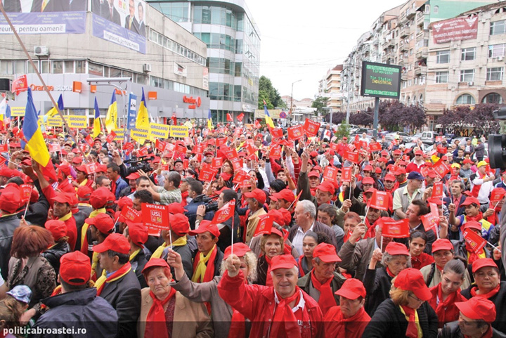 PSD-miting - Ziarul National