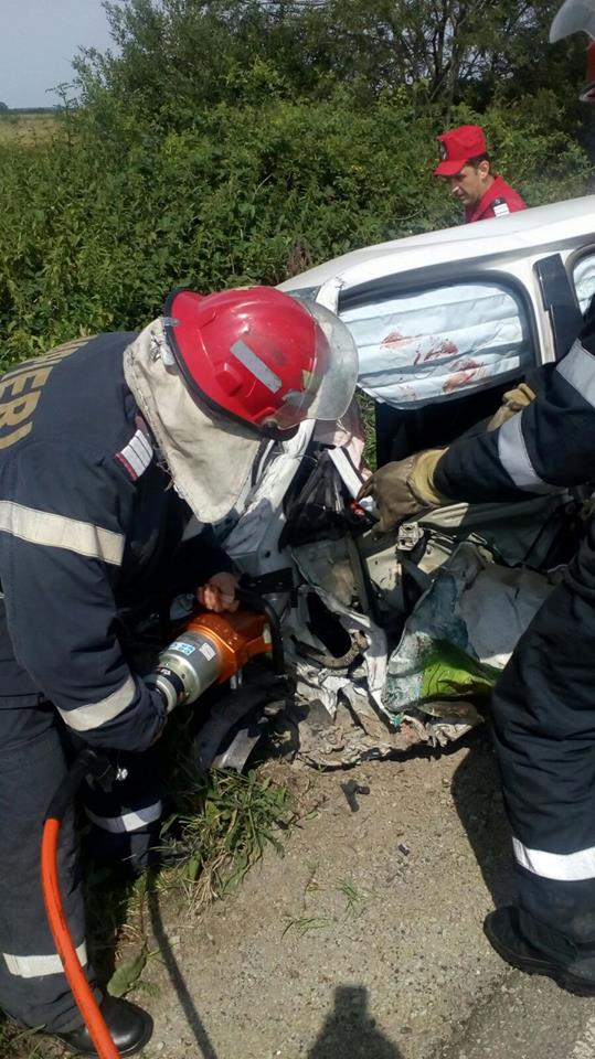 Accident cu urmari grave la Voivodeni