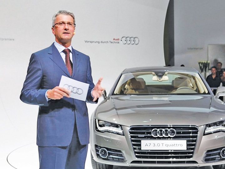 Directorul  Audi, arestat in ancheta Dieselgate