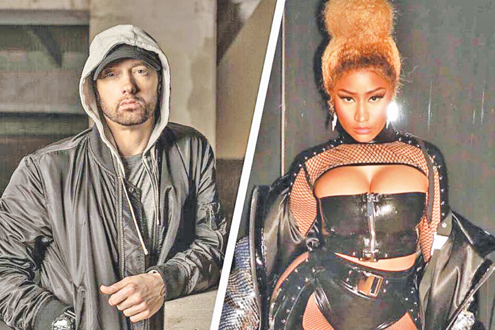 Eminem s-a cuplat cu Nicki  Minaj