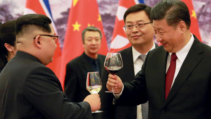 Kim Jong-un debarca in China