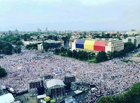 430.000 de oameni au fost la mitingul PSD
