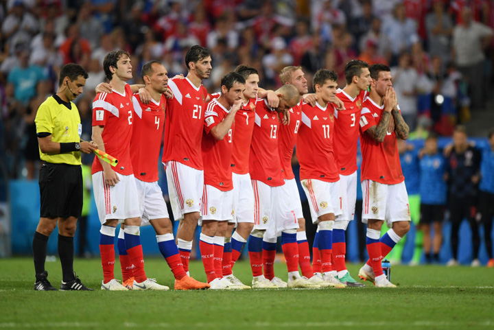Fotbalistii rusi au tras pe nas amoniac