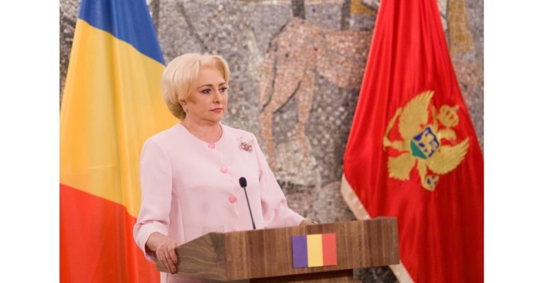 Reactii dupa ce, aflata in Muntenegru, Dancila a confundat Podgorita cu Pristina (VIDEO)