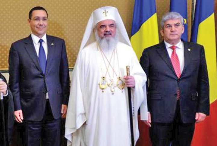 Ponta si Oprea, protocol secret cu Patriarhul!