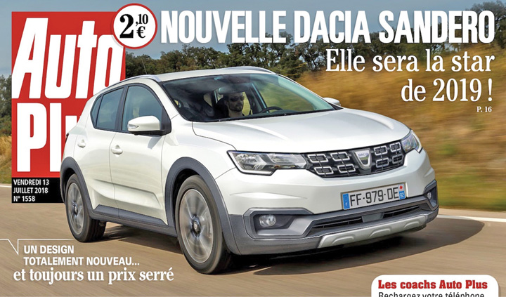 Asa arata noua Dacia Sandero