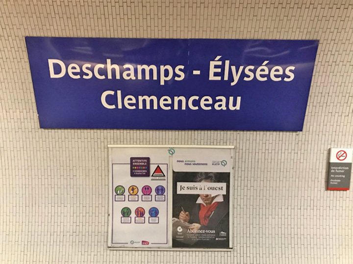 Metroul parizian redenumeste statiile