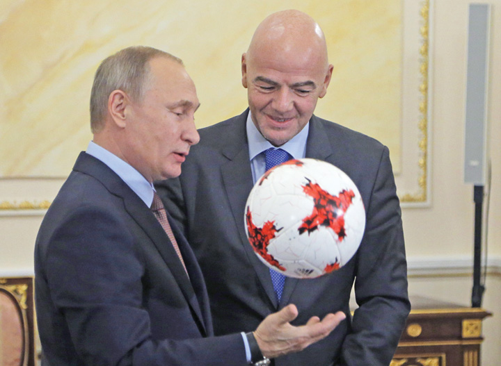 Putin vrea si Mondialul feminin