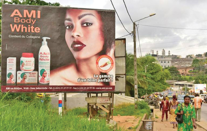 Africanii se albesc pe capete