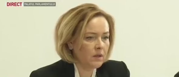 Carmen Dan, cu explicatii la Comisia de Aparare