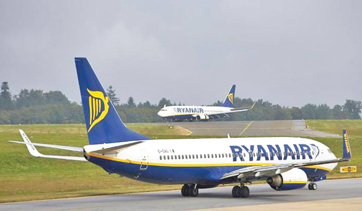 Ryanair strica si vacantele din august