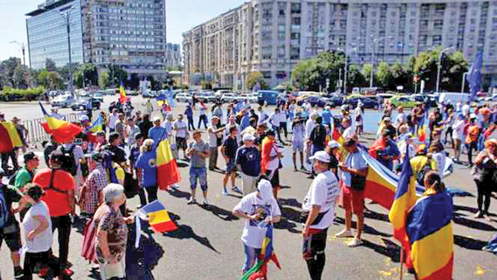 piata victoriei protest - Ziarul National