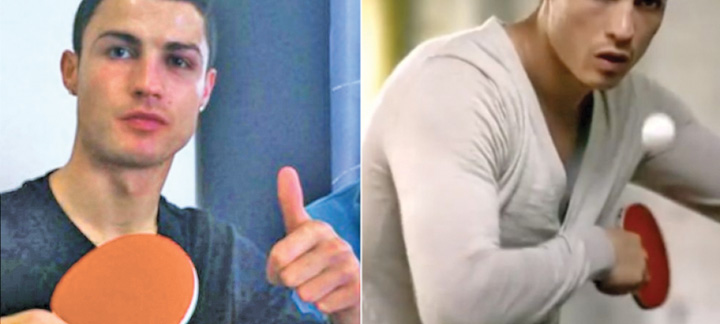 Cristiano Ronaldo, mort dupa ping-pong