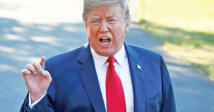Trump a luat-o razna !