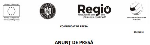 ANUNȚ DE PRESĂ  BENY VIDRACONS SRL anunta finalizarea proiectului cu titlul „Dezvoltarea activitatii la SC BENY VIDRACONS SRL”