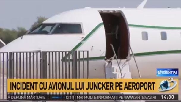 UPDATE Avionul lui Juncker a decolat cu intarziere de la Baneasa