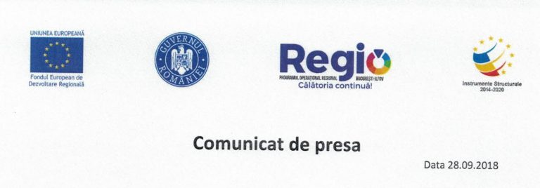 Comunicat de presă Finanțare nerambursabilă pentru proiectul „Creșterea eficienței energetice pentru Colegiul Silvic „Theodor Pietraru” Cod SMIS 118705