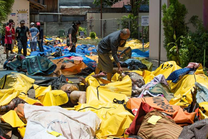 Dezastru in Indonezia, 832 de morti
