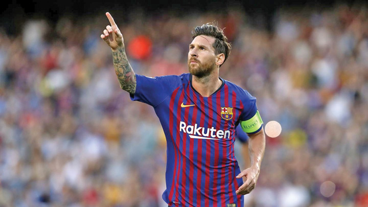 Recital Messi pe Camp Nou