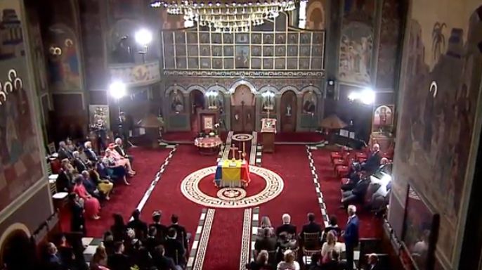 Imagini LIVE de la cununia religioasa a fostului principe Nicolae (VIDEO)