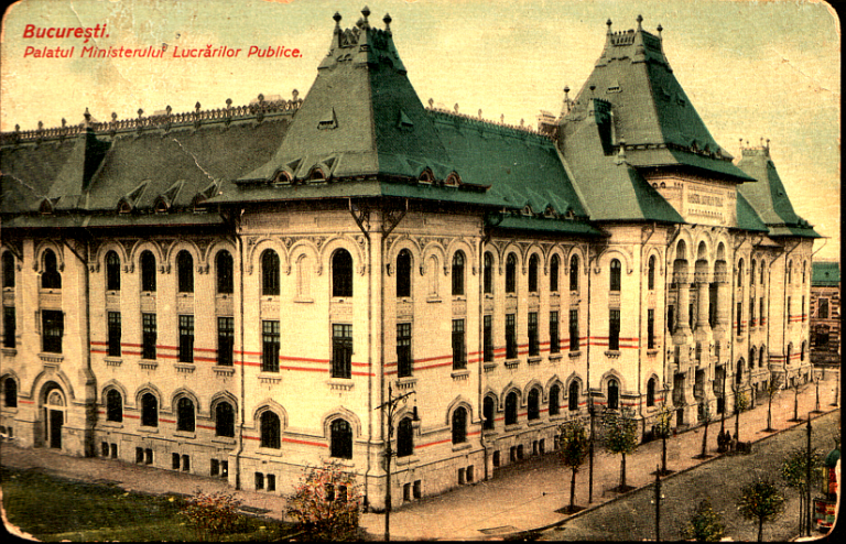 Palatul Ministerului Lucrărilor Publice, devenit Primăria Capitalei (II)