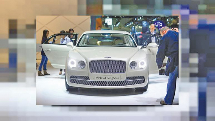 Bentley pentru summit in Papua Noua Guinee