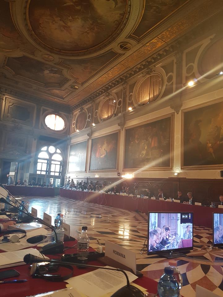 Toader, mesaj de la sedinta Comisiei de la Venetia