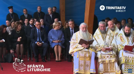 Dancila, la Patriarhie cu cativa ministri (VIDEO)