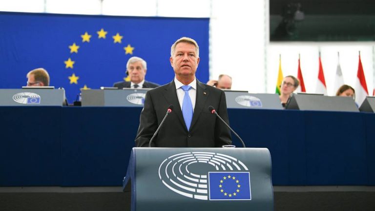 Iohannis, discurs in PE: avem nevoie de o Uniune inclusiva, care nu lasa in urma niciun stat VIDEO