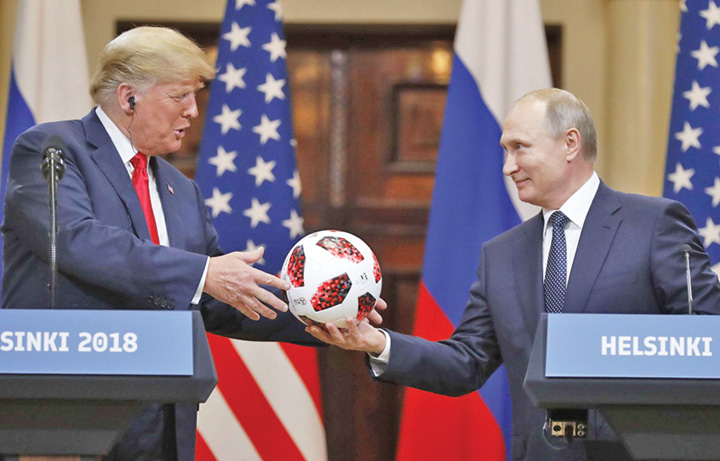 Trump se vede cu Putin la Paris