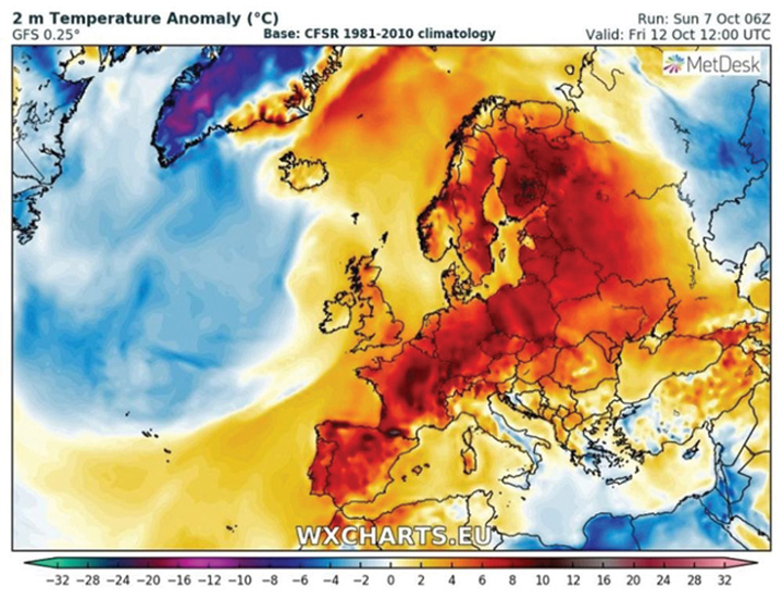 Se intoarce vara in toata Europa