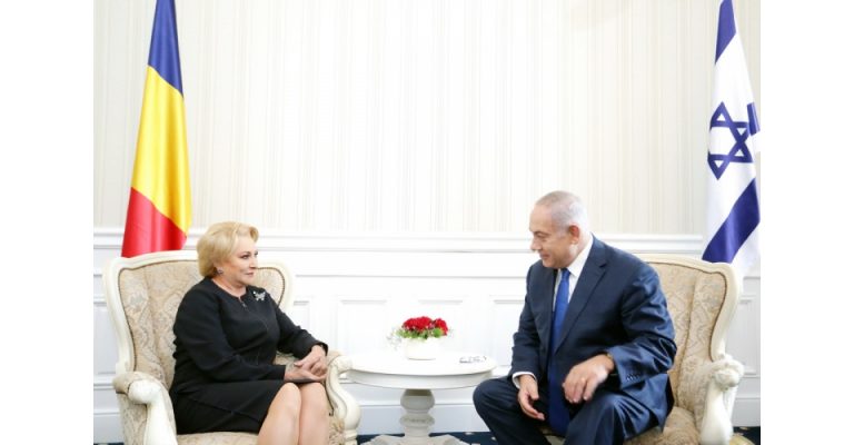Dancila, discutii cu premierul israelian Netanyahu