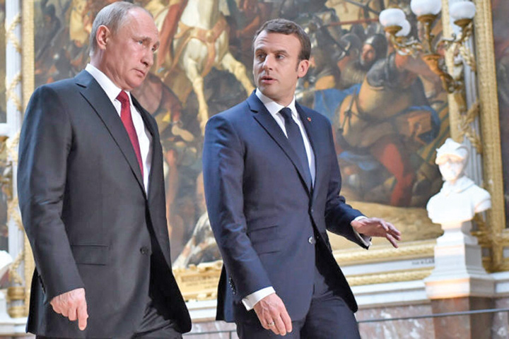 Macron cheama UE la arme contra Rusiei