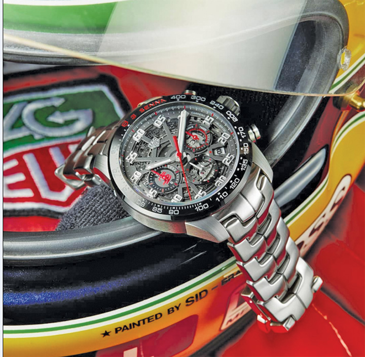 TAG Heuer il omagiaza pe Ayrton Senna