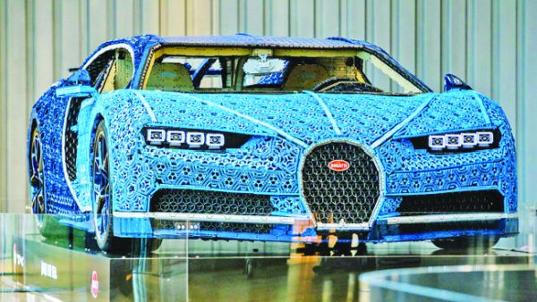 Bugatti din Lego