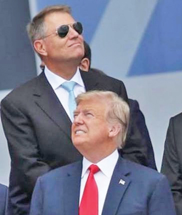 Iohannis, palma de la Washington!