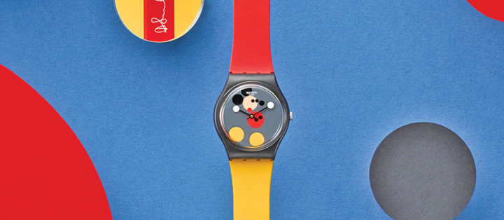 Swatch l-a sarbatorit pe Mickey Mouse