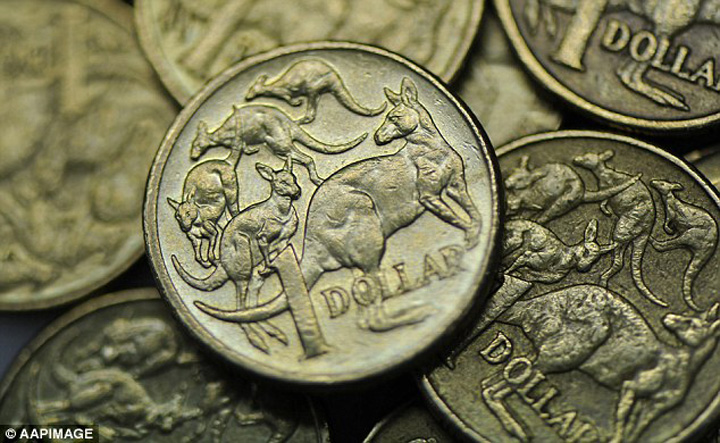 In Australia circula dolari facuti anul viitor!