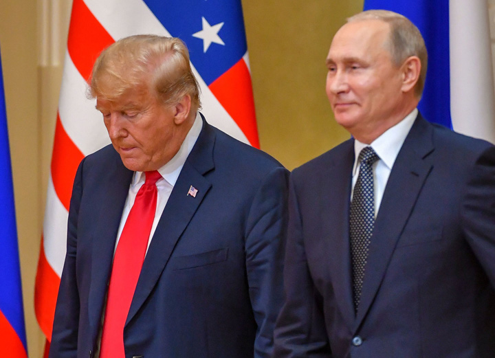 Trump fuge de Putin