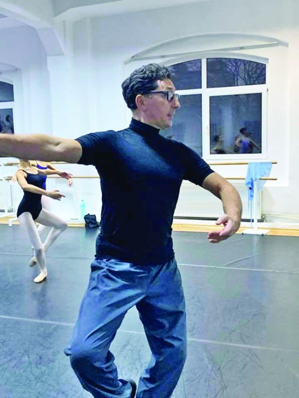 Celebrul dansator Oliver Matz, la workshopul „La Sylphide Ballet School”