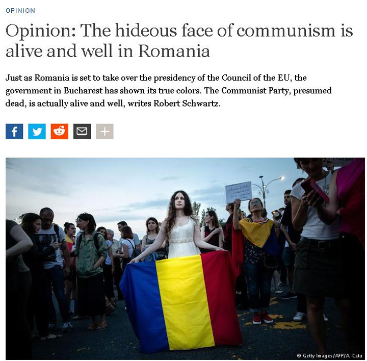 Occidentul musca din Romania