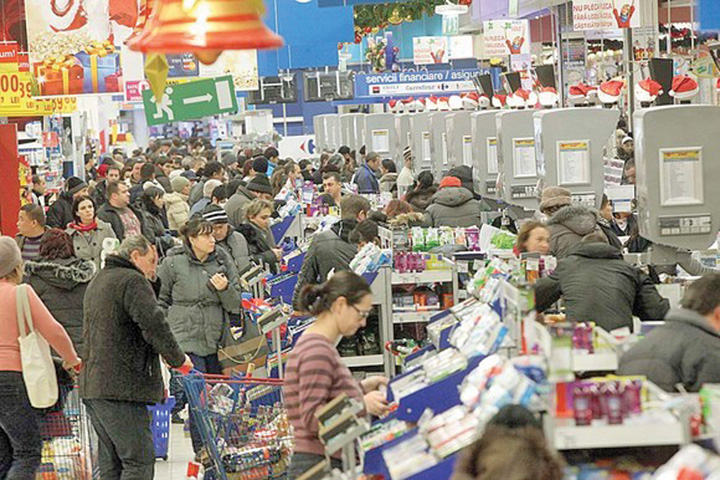 Febra cumparaturilor umfla panzele retailului romanesc