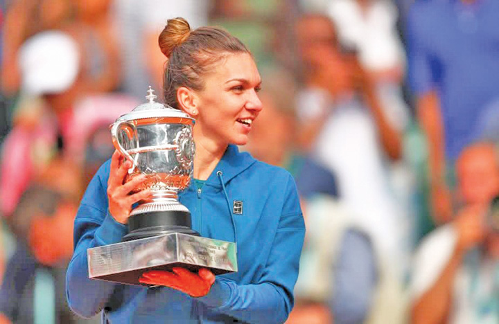 Halep e inaintea lui Djokovic