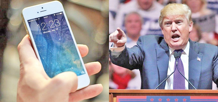 iPhone, strans cu usa de Trump